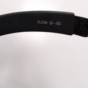 Lunettes de soleil Y2K branche large métal gris brossé robustes 🦾