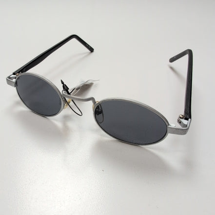 Lunettes de soleil Y2K Cyber Minimaliste Teintées Bleu Branches Fines