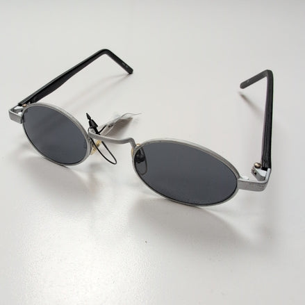Lunettes de soleil Y2K Cyber Minimaliste Teintées Bleu Branches Fines