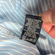Chemise Polo Ralph Lauren Polo Jeans Company XL Bleu Rayures manches longues