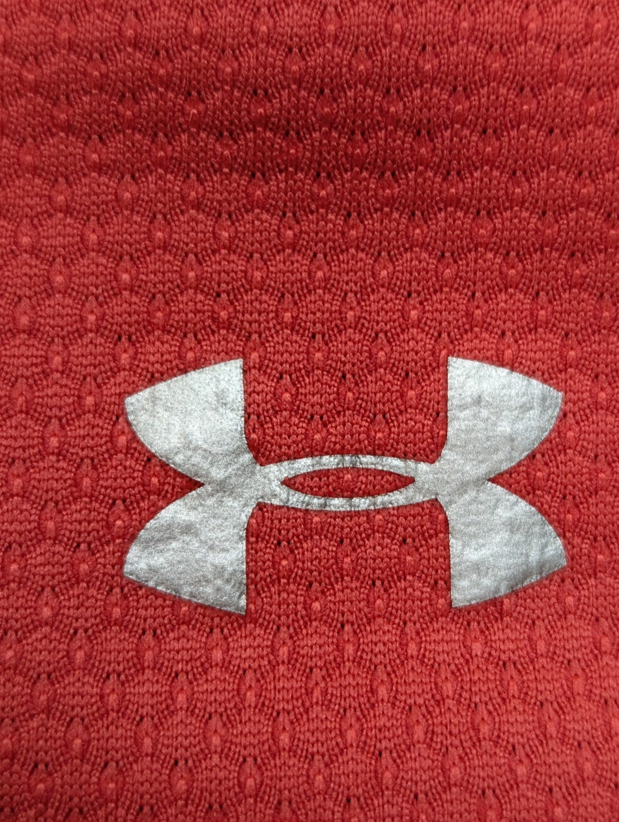 T-shirt de Sport Under Armour HeatGear Femme Corail Taille XL