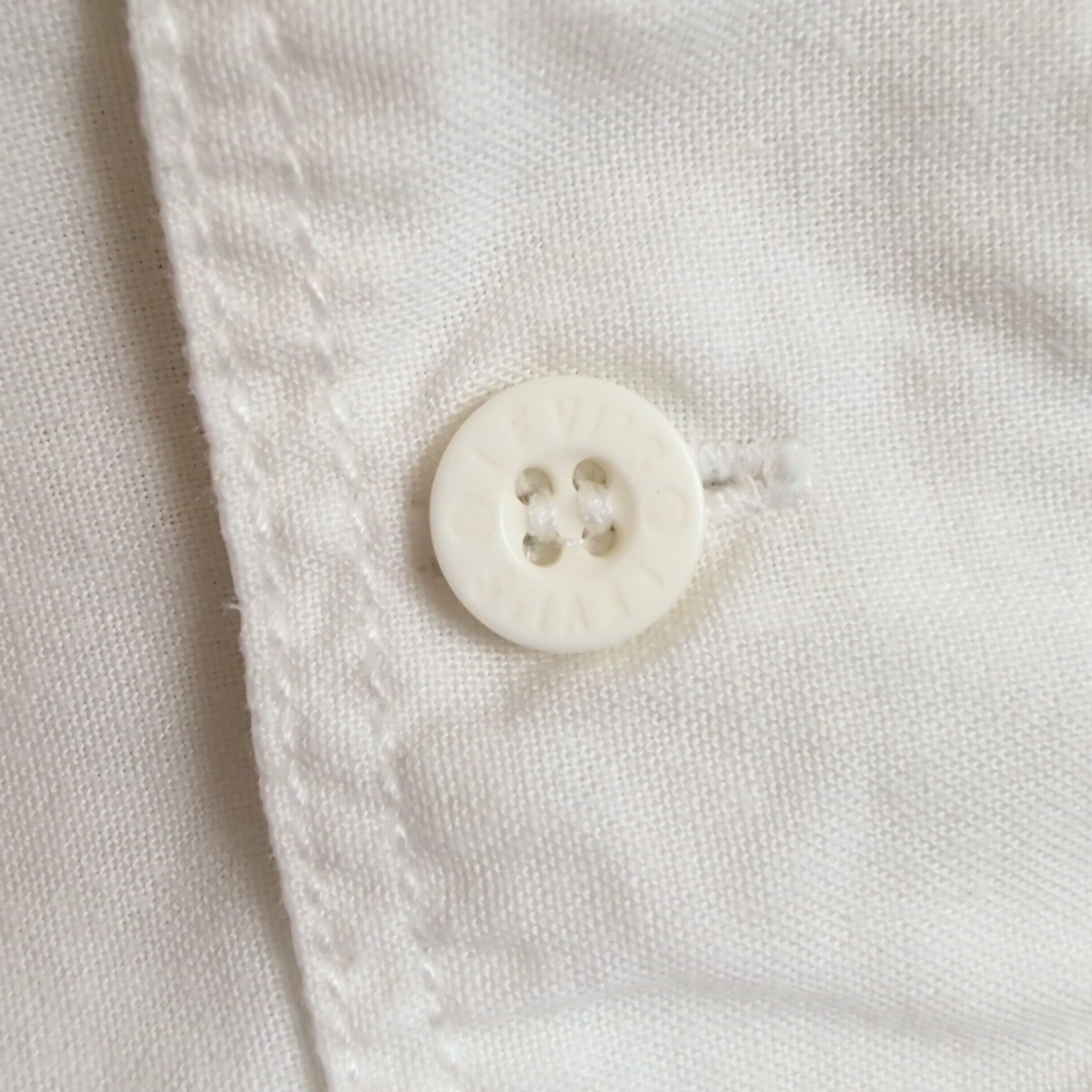 Chemise Levi's Vintage Blanche 100% Coton Coupe Ample Taille L