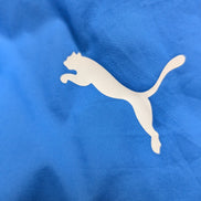 Coupe-Vent Puma XXL Bleu Électrique Vif Veste Sport à Capuche Filet