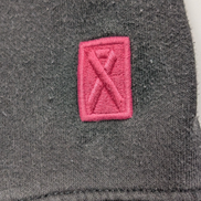 The North Face Sweat à Capuche Noir & Rose Fluo - Logos Dos et Manche - Taille M