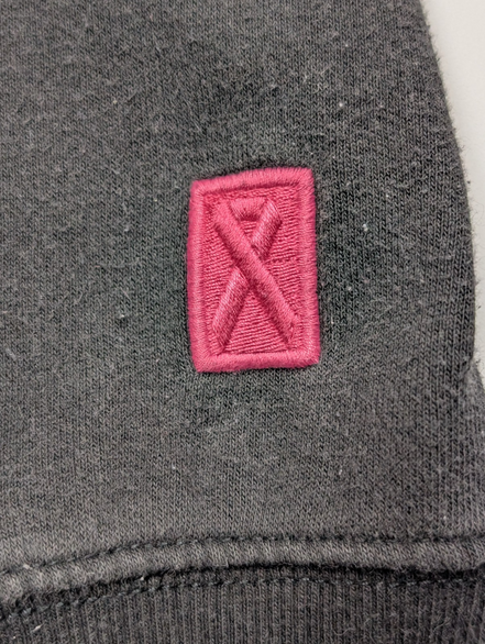 The North Face Sweat à Capuche Noir & Rose Fluo - Logos Dos et Manche - Taille M