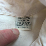 Chemise LEVI'S Homme M Blanc Cassé en Jean Manches Longues Poches