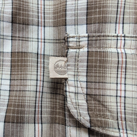 Chemise Wrangler Outdoors Taille L Marron à Carreaux 100% Coton