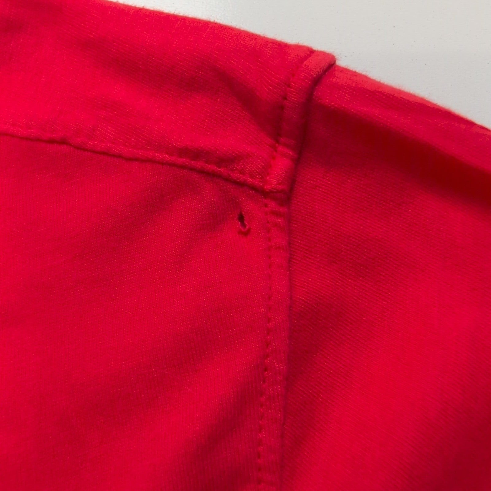Chemise Les Garçons Faciles L Rouge Jersey Coton Stretch Slim Neuve