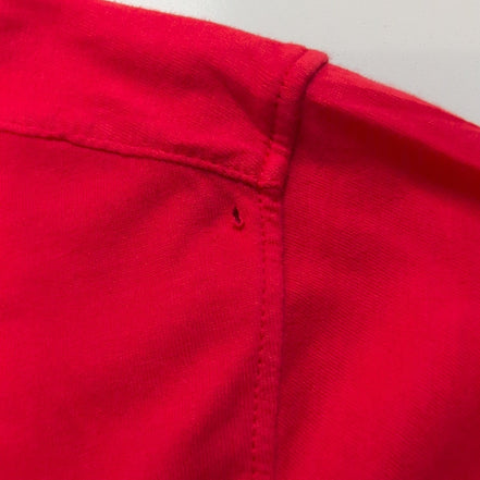 Chemise Les Garçons Faciles L Rouge Jersey Coton Stretch Slim Neuve