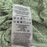 Haut Femme AWARE Vero Moda M Vert Gaufré Extensible Manches Courtes Neuf