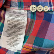 Chemise Ralph Lauren Shirt S Carreaux Multicolores Classic Fit Button Down QR