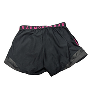 Short Under Armour Rose & Noir avec 2 Poches - Femme Taille M
