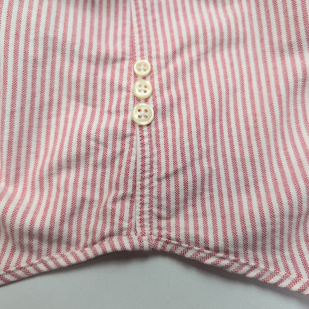 Chemise Ralph Lauren XXL Classic Fit Rayures Rouge Oxford Button Down Shirt