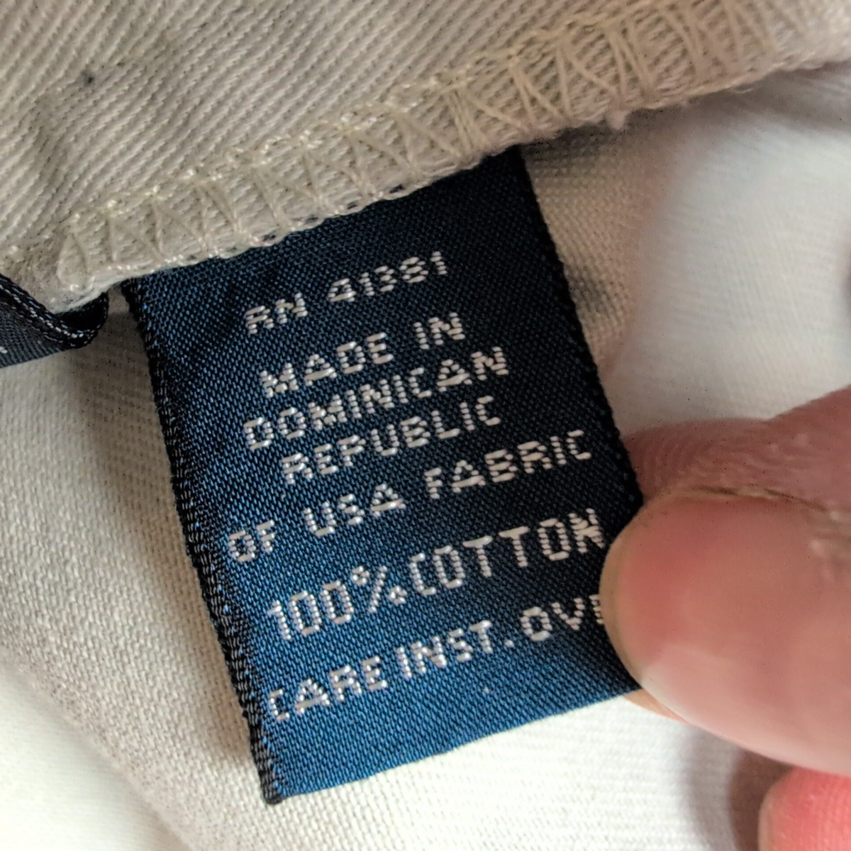 Pantalon Chino Polo Ralph Lauren Andrew W36 L29 Crème À Pinces Coton USA