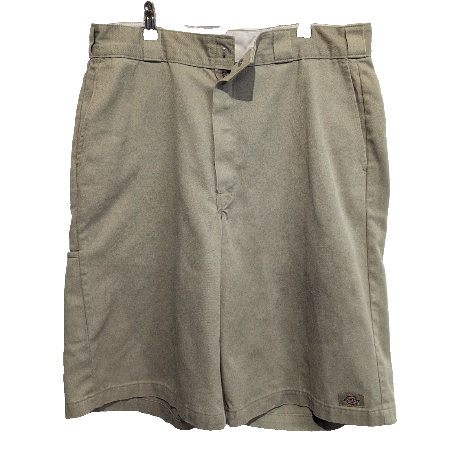 Short Dickies Workwear Crème Homme W33 Coupe Droite Très Bon État