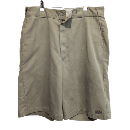 Short Dickies Workwear Crème Homme W33 Coupe Droite Très Bon État
