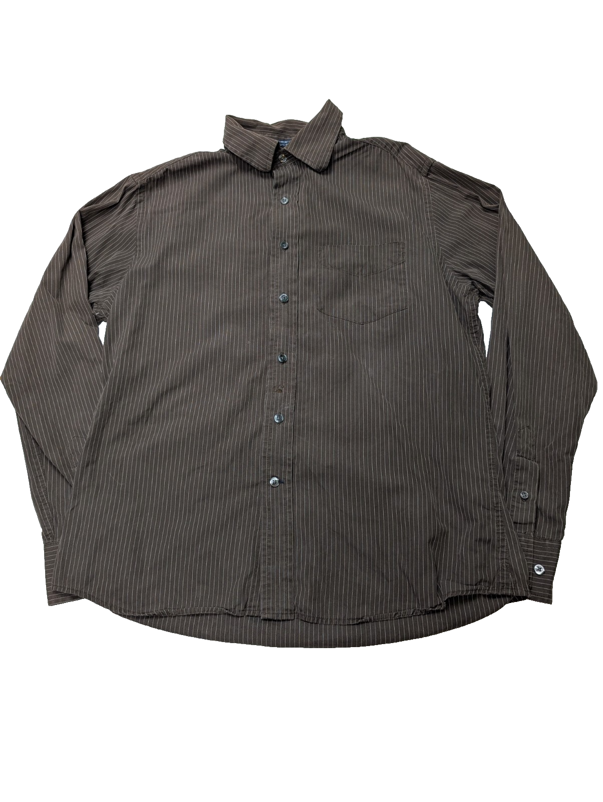 Chemise GAP marron à rayures taille M #102msch