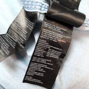 Chemise Calvin Klein bleue jean slim fit taille M #205e