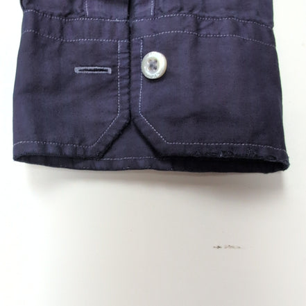 Chemise Polo Ralph Lauren L Carreaux Violets Coton Modèle Sans Logo