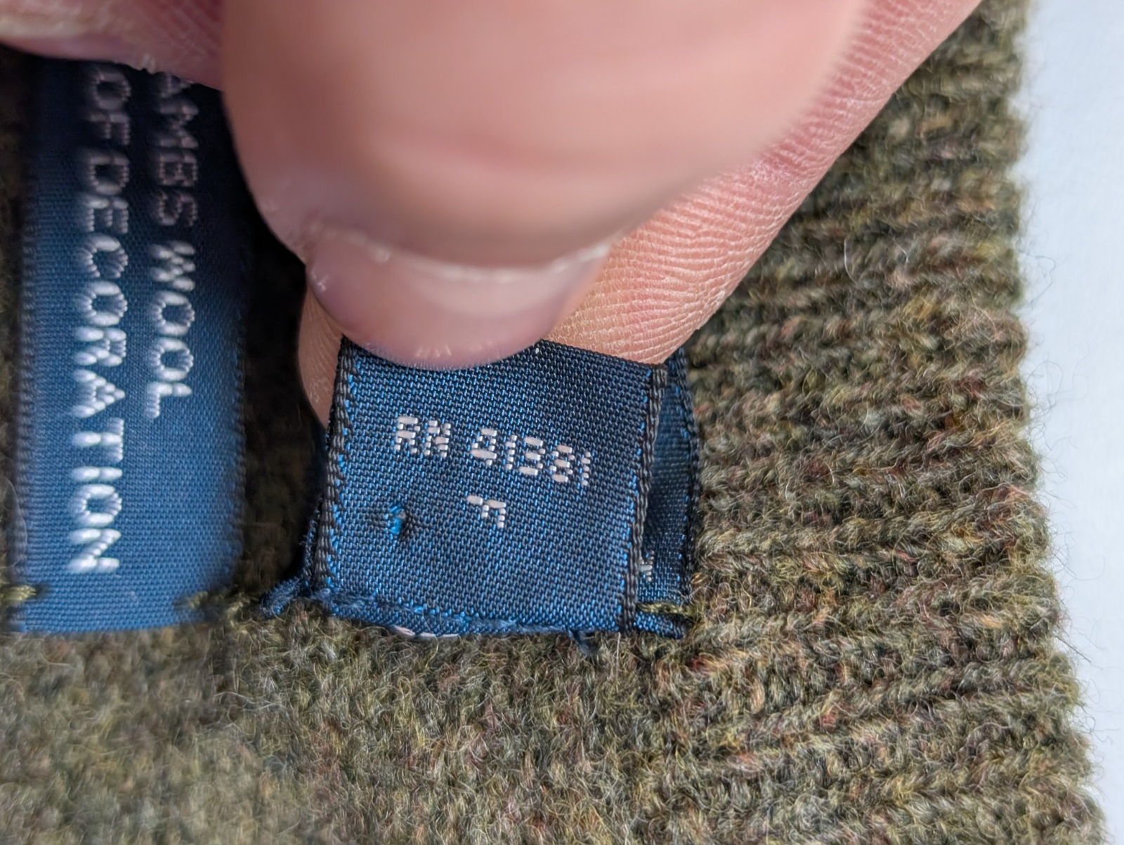 Pull POLO RALPH LAUREN 100% Laine Kaki Logo Marron Taille XL Excellent État