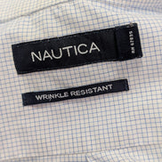 Chemoise Nautica bleu petits carreaux taille XXL #131msch