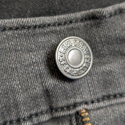 Jean Levi's 710 Super Skinny Femme Noir W30 L30 T38 - Look Grunge