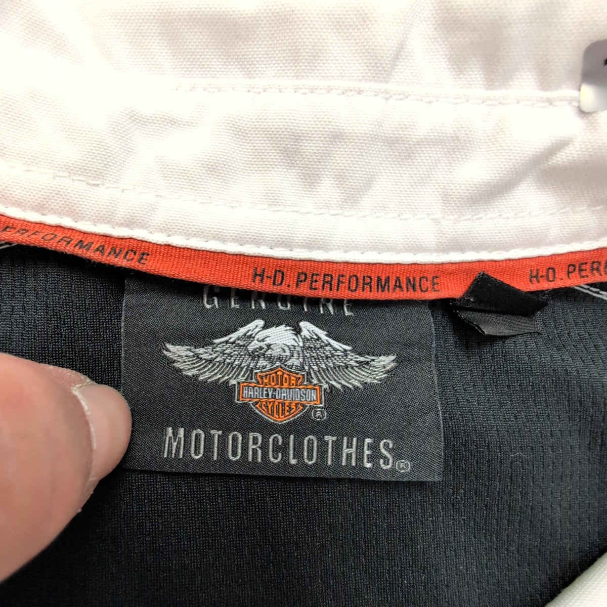Chemise Harley-Davidson L Blanche Coolcore Manches Courtes Logo Brodé