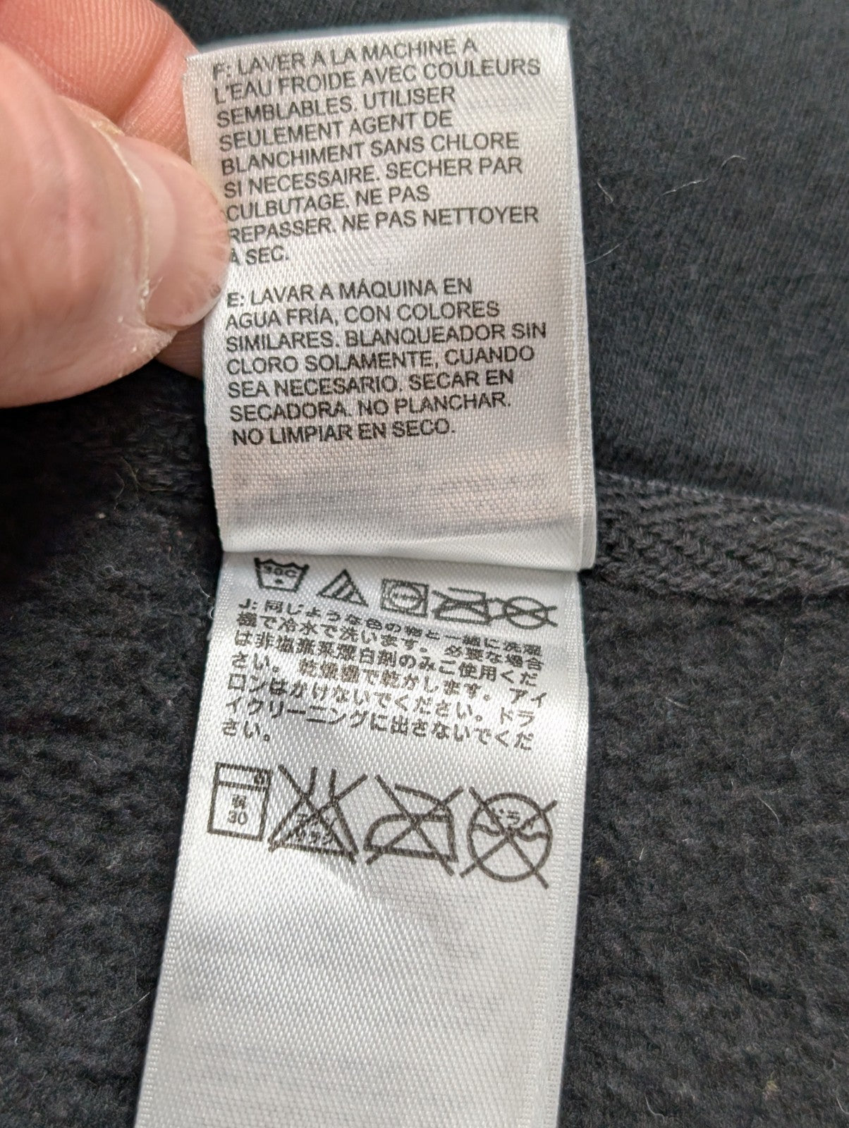 Veste à Capuche homme THE NORTH FACE Noire Logo Camouflage - Taille L