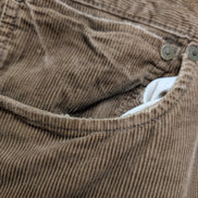 Pantalon Velours Côtelé Polo Ralph Lauren W38 L28 Beige Homme Vintage Jean