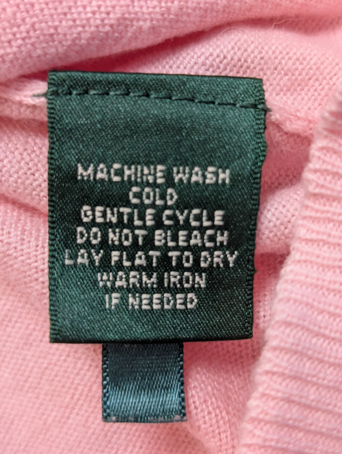 Débardeur femme Lauren Ralph Lauren 3X XXXL rose pâle coton liens côtés