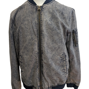 Levi's Vintage Blouson Bomber Coton Effet Jean Délavé M TBE | 293BSR