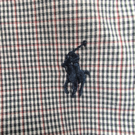Chemise Ralph Lauren Blake XL/XXL Bleu Rouge Petits Carreaux Button Down Shirt