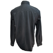 Chemise Wrangler Noire 100% Coton Manches Longues 2 Poches Rabat Taille M