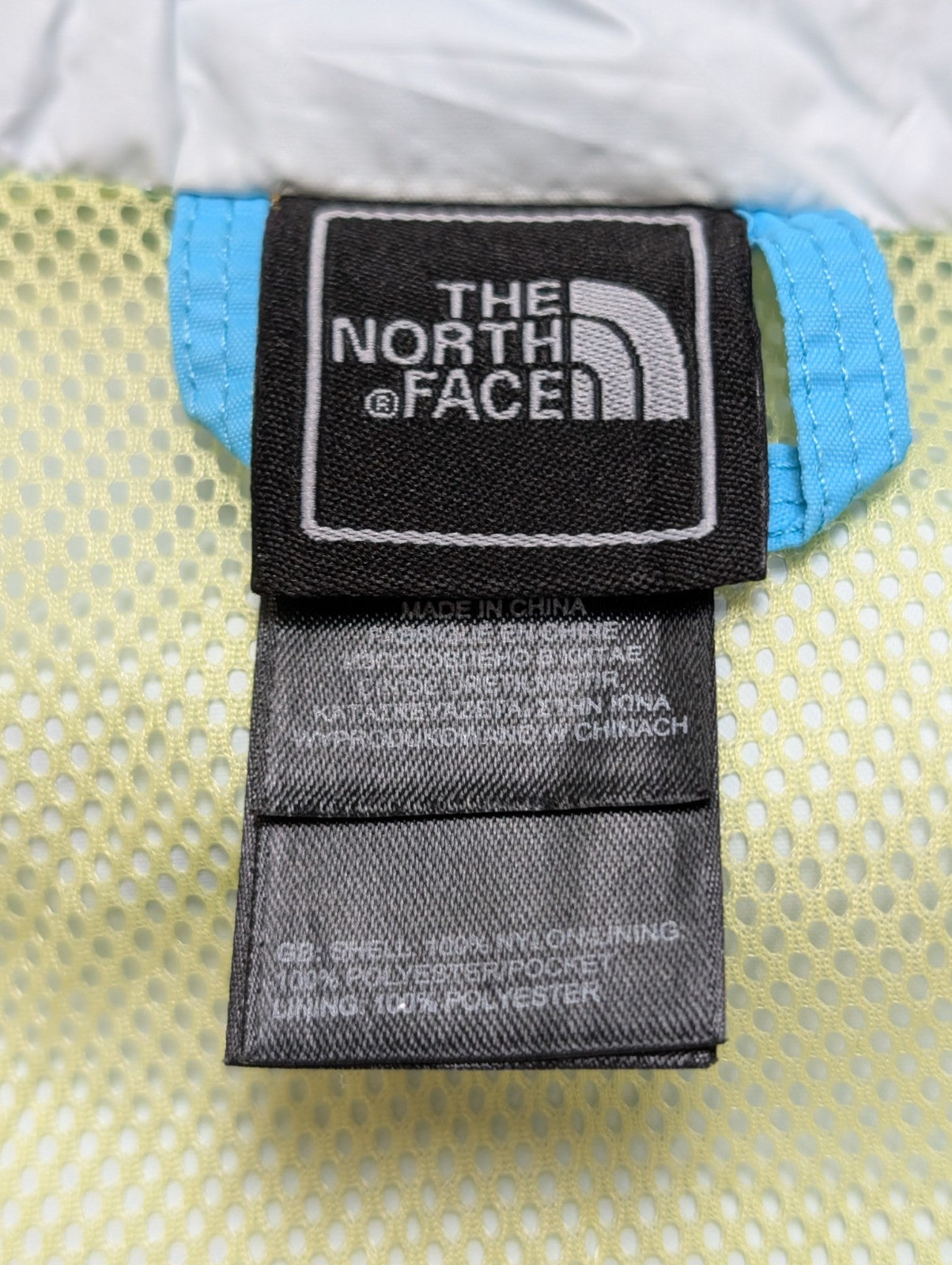Veste THE NORTH FACE HyVent Coupe-vent Bleu Ciel T. XL 18 Fille ou S Femme