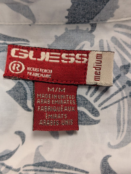 Chemise hawaïenne Guess manches courtes taille M #731 hawaienne