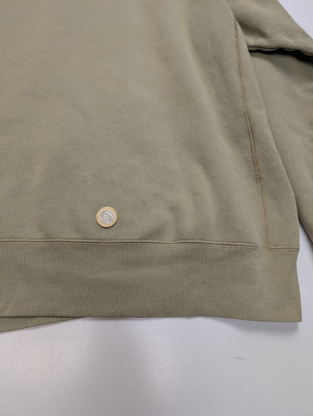 Sweat Polo Ralph Lauren L XL Vert Kaki Logo Cavalier Col Rond Poche Kangourou