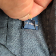 Chemise Ralph Lauren XL Vintage Bleu Marine Logo Rouge Malaysia manches longues