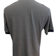 Polo POLO Ralph Lauren Rayé Marine et Blanc Homme Taille S