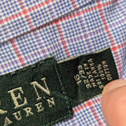 Chemise Lauren Ralph Lauren sans logo bleu à carreaux taille L #22ch