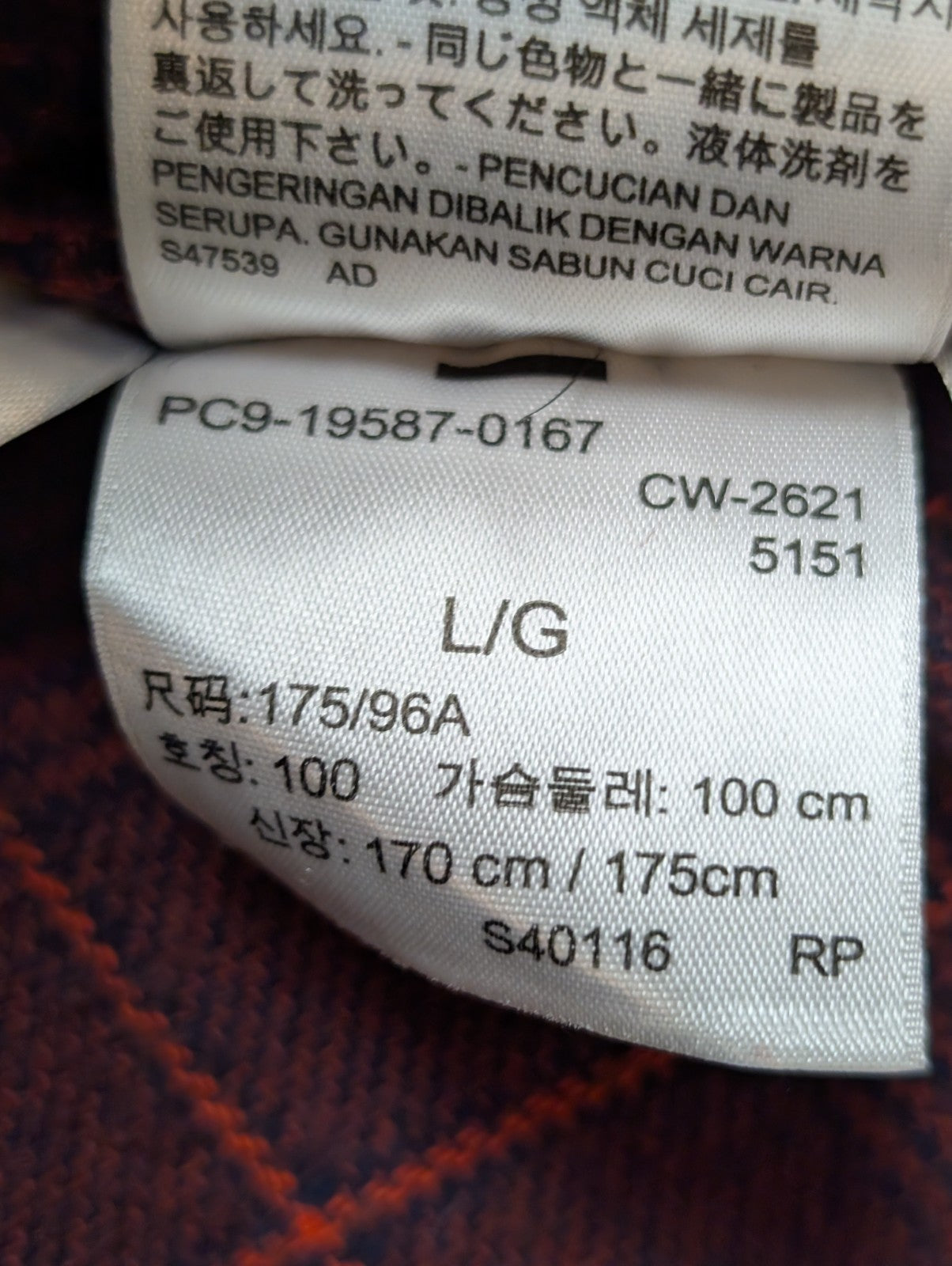 Chemise LEVI'S Relaxed Flanelle Très Épaisse Bordeaux Manches Longues 🔥 - T.L