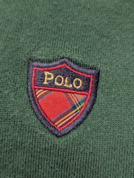 Pull sans manches Polo Ralph Lauren XL Pinehurst 1895 golf vert vintage