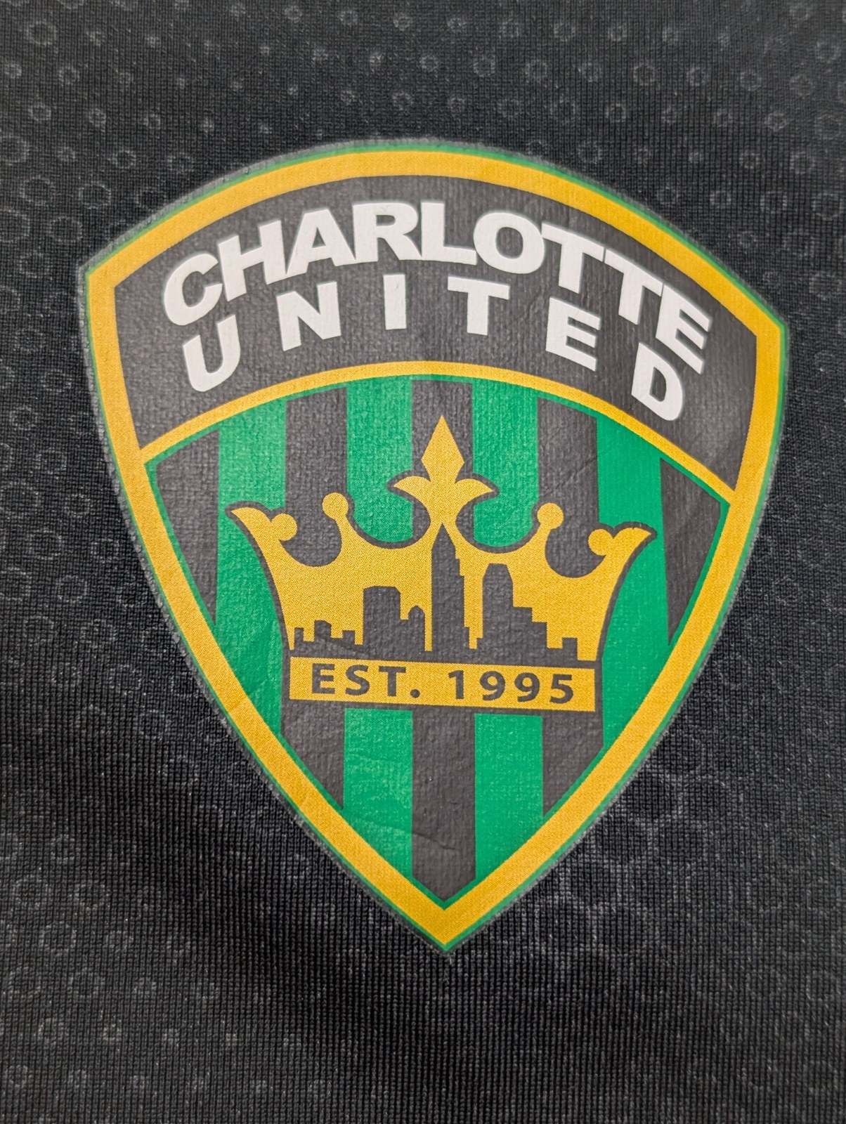 T-shirt de Sport Under Armour Charlotte United Femme Noir Taille XL