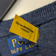 Pull Polo Ralph Lauren Neuf avec Étiquette - 100% Laine Mérinos - Taille XS