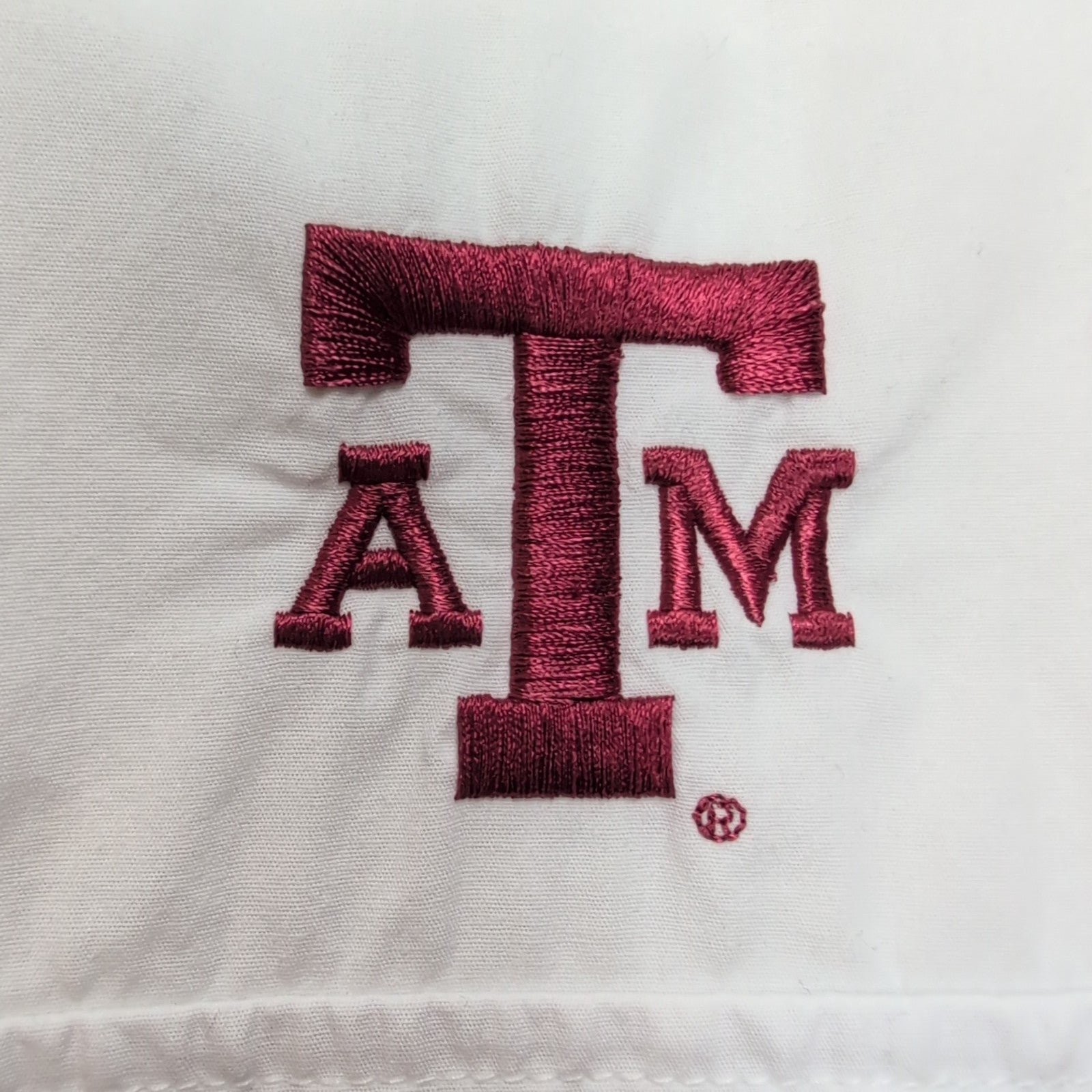 Chemise COLUMBIA PFG Homme XL Blanche Manches Courtes 4 Poches Texas A&M