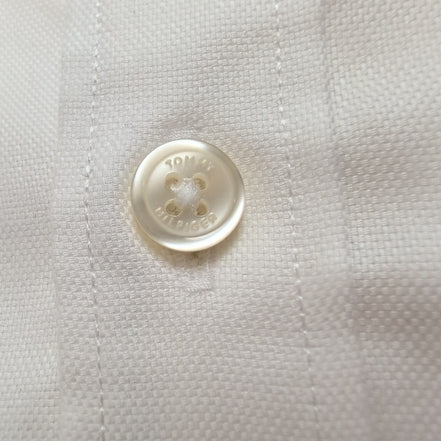 Chemise Tommy Hilfiger Flex Collar Stretch Blanche Taille L / XL