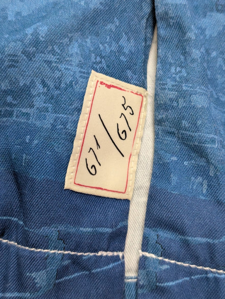 Chemise hawaïenne soie Tommy Bahama Yankees New York taille S