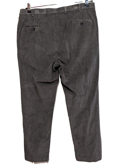 Pantalon Velours Fin Lauren Ralph Lauren W34 L30 Gris Foncé Excellent État 👖
