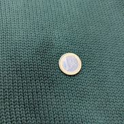 Pull POLO RALPH LAUREN Homme XL Vert Forêt Grosse Maille Logo Marine Vintage