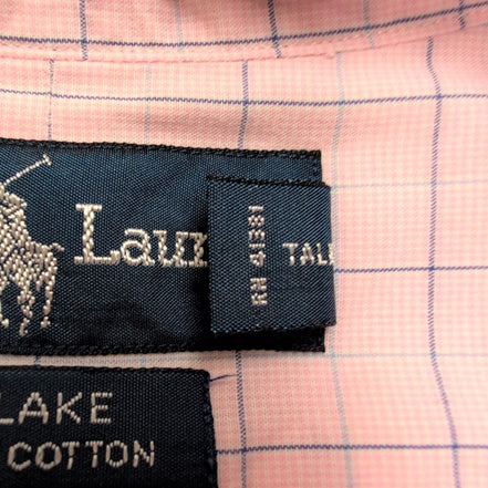 Chemise Ralph Lauren Blake L Rose Carreaux Manches Courtes