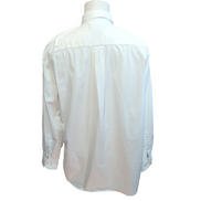 Nautica chemise blanche unie logo brodé taille XL XXL 100% coton